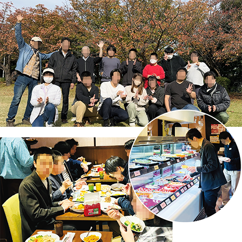 食べ放題やバーベキューを楽しく行ないました♪