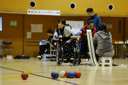 第1回ボッチャバリアフリー大会